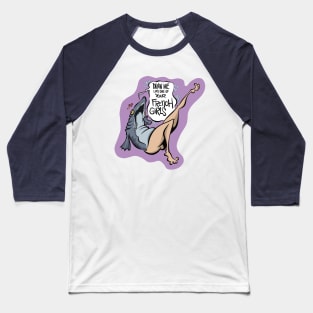 Titanic Mermaid Baseball T-Shirt